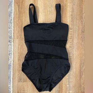 Carmen Marc valvo black one piece